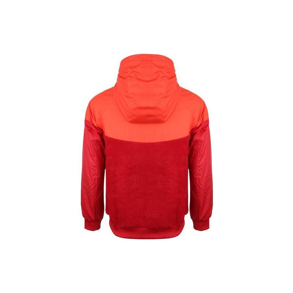 Nike Kids Color Block Design Logo Embroidered Zipper Hoodie Jacket Kids Jackets AA0069-687