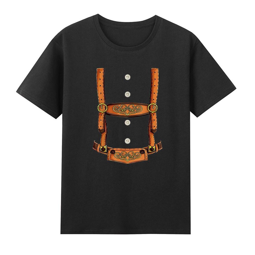 Lederhosen Oktoberfest Gerunisex Beer Drinking TShirt