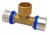 Pex Tee 26X3/4X26 Gz Clamped Radopress