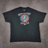 Grateful Dead Liquid Blue Shirt Mens 2XL Black Summer Tour 1987 Stealie Graphic Unisex T-Shirt