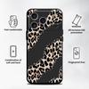 Minimalist Leopard Print Case for Apple iPhone 17 Pro Max XR XS MAX 12 16 13 14 11 Air 15 Pro 7 8 Funda Phone Cover