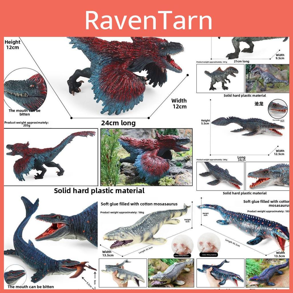 Figurka Mosasaurus Dinosaura s Pohyblivou Tlamou Pro Děti Vzdělávací A Dárek