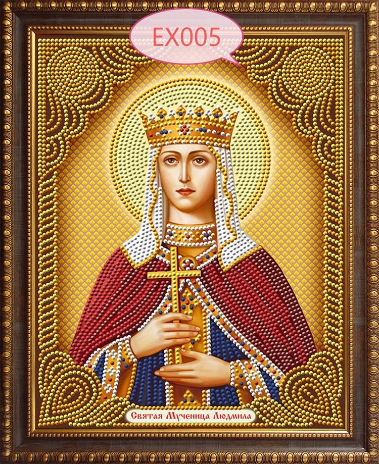 Religion Symbol des Anführers Diamant Mosaik Wahre religiöse Männer Diamant Stickerei Strass 30*40CM 5D DIY Diamant Gemälde