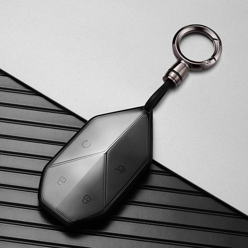 BYD Fangchengbao Leopard Series Titanium Key Fob Shell: Compatible with Leopard 3, 5, 7, and 8 Models