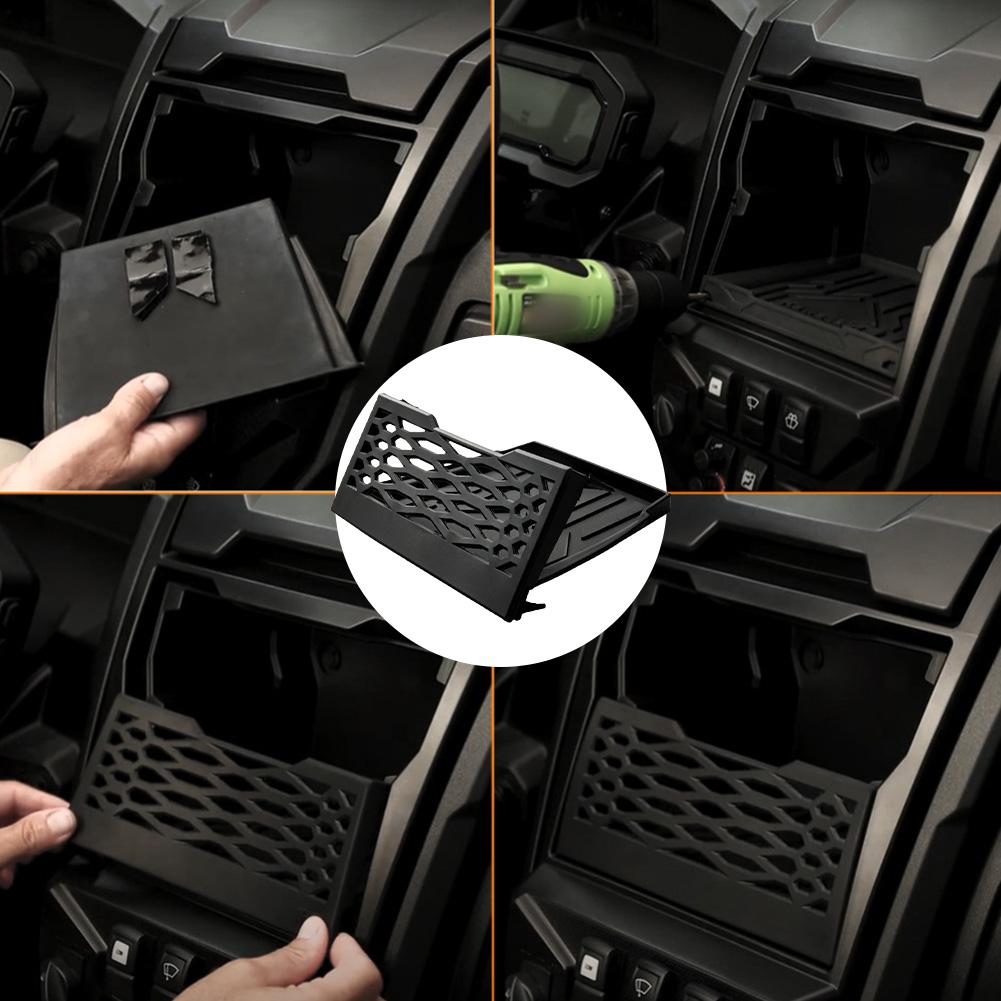 AntiSlip Tray Dashboard Net Compatible with For Kawasaki For Teryx 1000 2020 2025 Silicone Material Small Item Holder