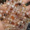 6x8mm Faceted Oval Natural Stone and Crystal Beads for DIY Jewelry