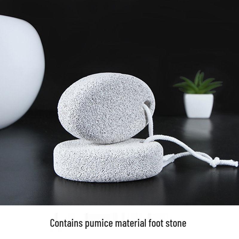 Volcanic Pumice Foot Scrubber: Remove Dead Skin & Calluses, Massage & Smoothen Feet.