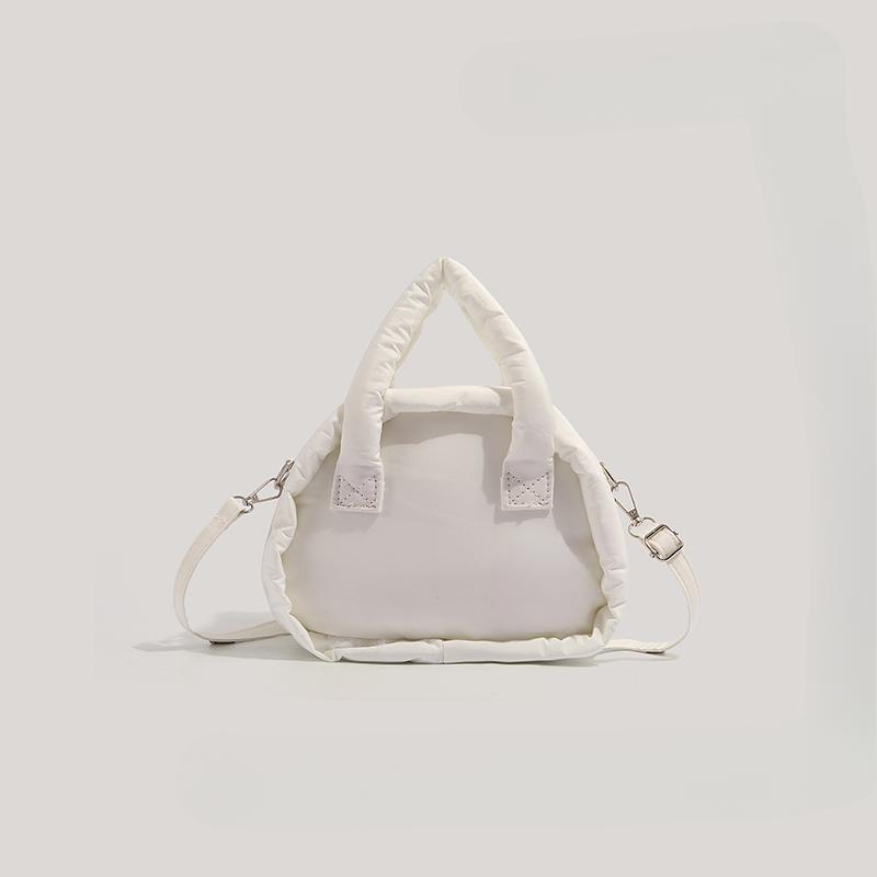 Niche Personality Cloud Bag Girl Sweet Girl Cute Down Tote Commuter Everything One Shoulder Straddle Bag