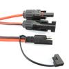 Dc Sae Connector Cable To Solar Panel Power Adapter Wire Extension Cord Plug Sae 2 Pin Battery 12Awg Copper 12V 48V