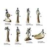 652F Resins Statue African Black Woman Figurines for Enhancing Artistic Ambiances Home
