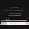 21cm Transparent Bent Disposable Thick Straws