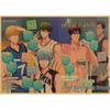 Kuroko's Basketball Retro Kraft Poster Decorative Wall Art Mural 407