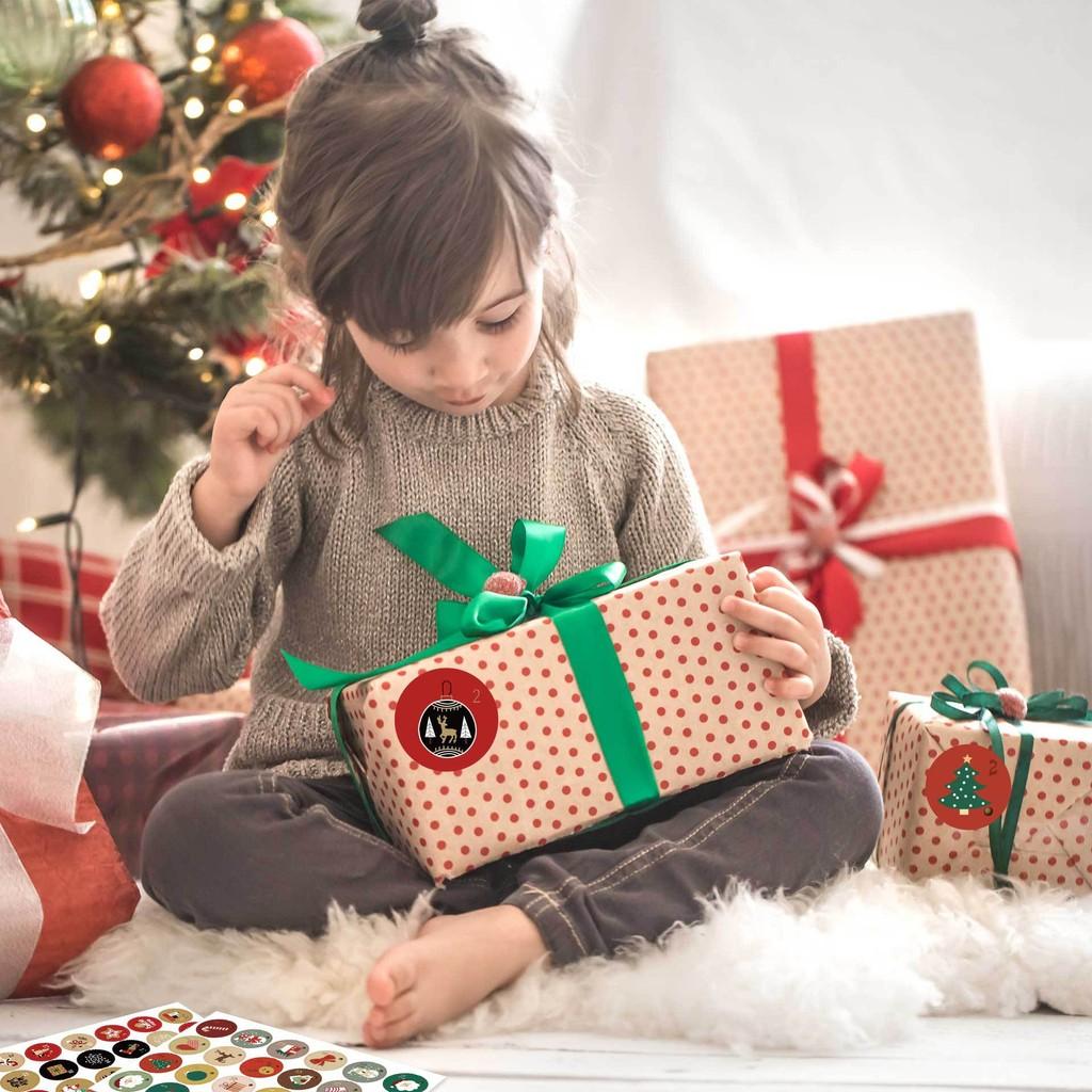 Cm2306005 Diy Christmas Advent Calendar With Colorful Stickers And Puzzle Pieces For Kids