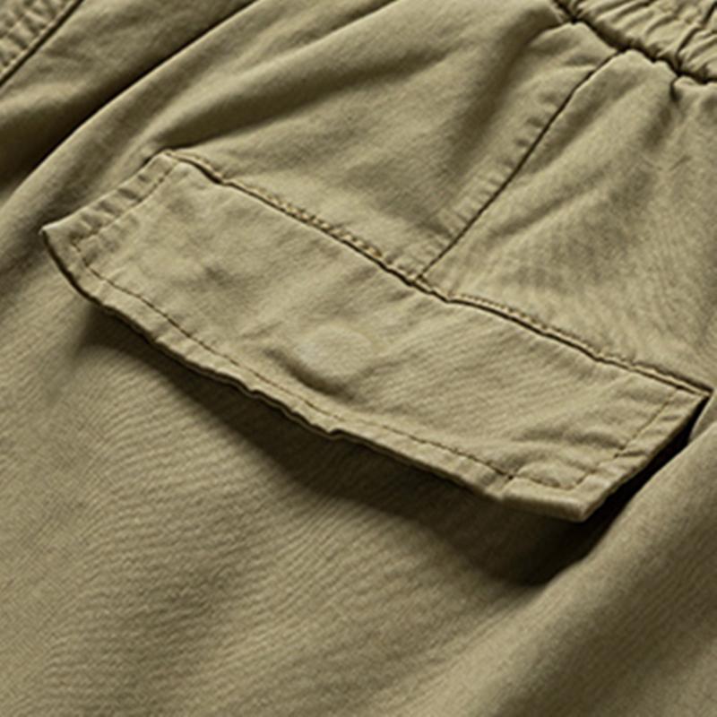 Herrenmode übergroße Camouflage-Cargohose, Outdoor-Armeehose, multifunktionale Kampfhose, dünne Dschungel-Kampfhose