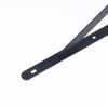 2Pcs Tripod Bracket Shelf Floating Shelf Heavy Duty Black/White Steel For Decorative Wall Mount Joint Angle Without Screws