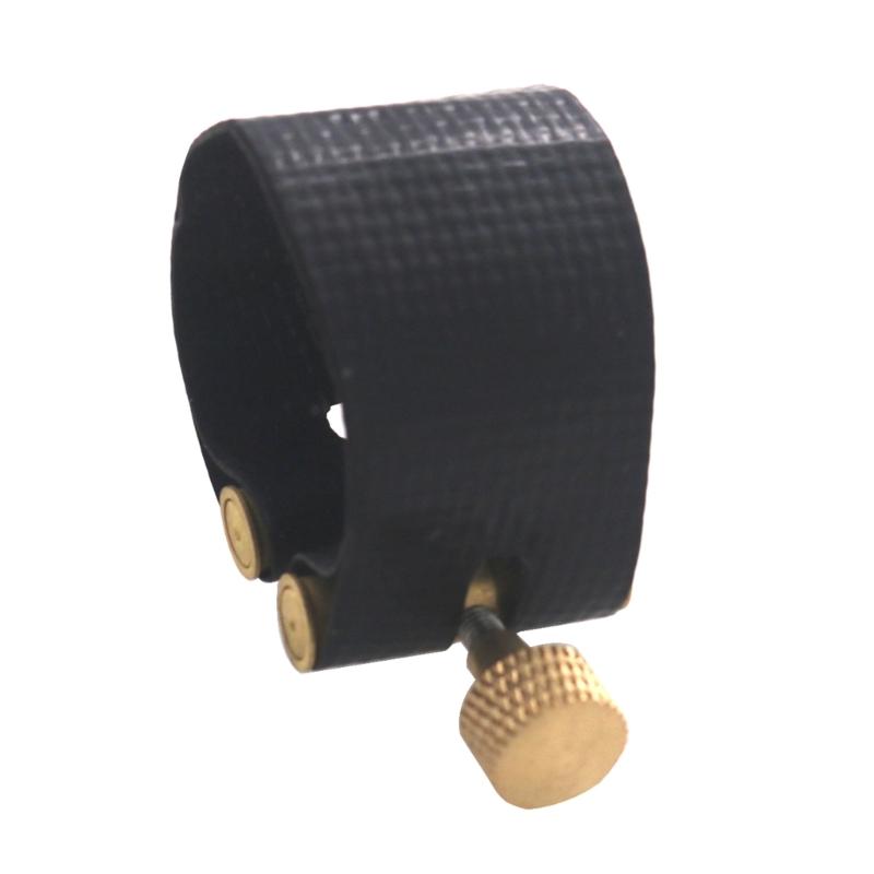 Saxophone Clip Leather Ligature Single Screw Fastener Clip Mouthpiece Ligature