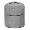 Round Pressure Cooker Dust Cover Protective Cover With Pocket Kitchen Appliances AccessoriesGray 38x38.7cm