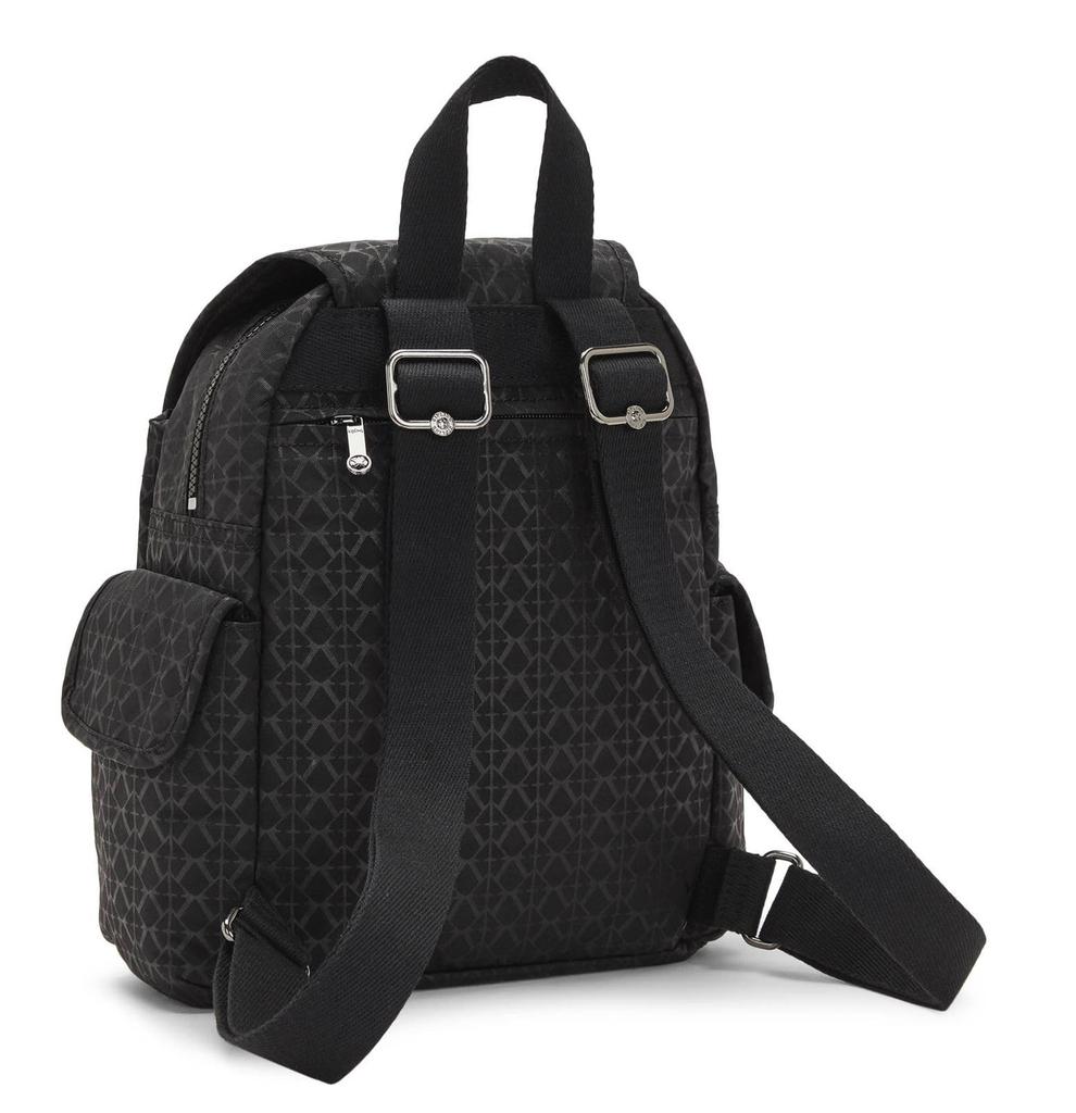 Kipling Offiziell Kipling CITY PACK MINI Signature Emb KI2671K59 Kleiner Rucksack für Damen