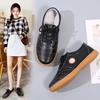 Spring Tai Chi Shoes for Women's Cow Leather Soft Beef Tendon Sole Martial Arts Shoes for Autumn Tai Chi Practice Shoes for Women's Sports Shoes