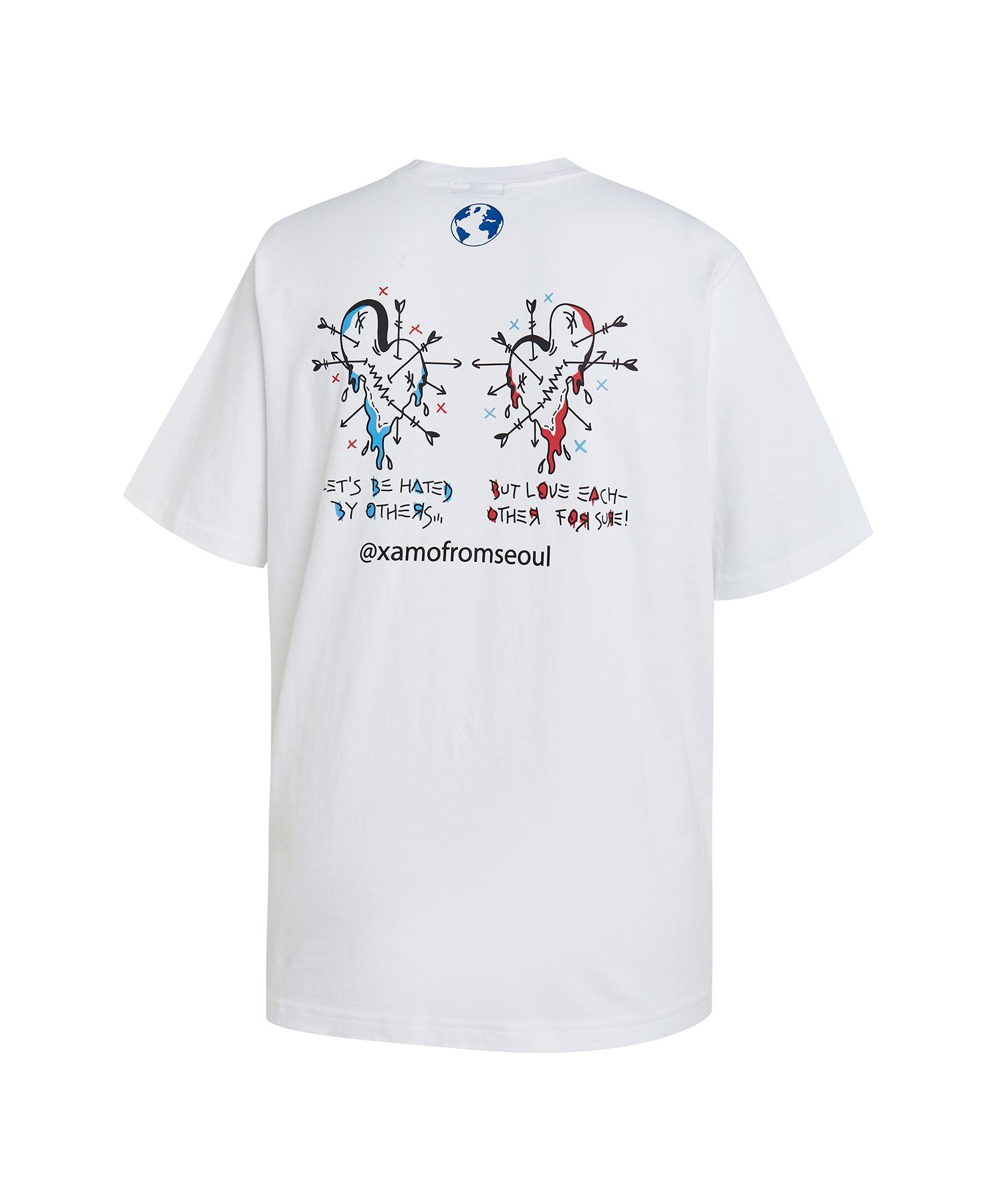 Pollution Xamo Series Half Sleeve Wh White/L