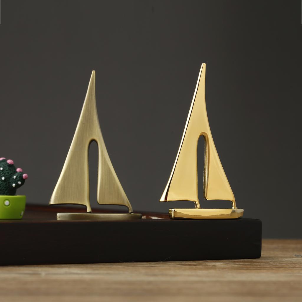 Creative Zinc Alloy Sailboat Decoration Home Decor Living Room Home Desktop Ornaments Modern Home Decoration Accessories