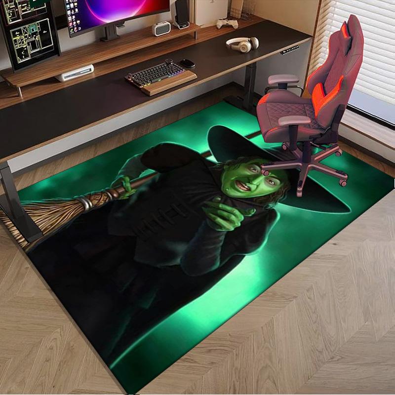 Wonderful Wizard Adventure Carpet, Chair Rug,Rug for Office Bedroom Living Rooms, Doormat Decor Fan Gift Christmas Gift