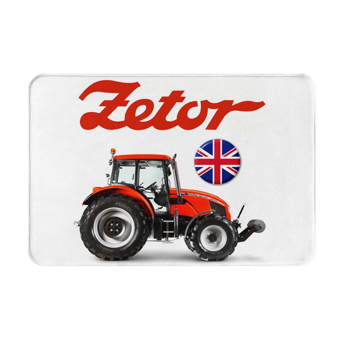Zetors Tractor Antislip Deurmat Vloermat Stofdicht Tapijt Kleed voor Keuken Entree Huis Balkon Voetmat Matten 60x40 cm