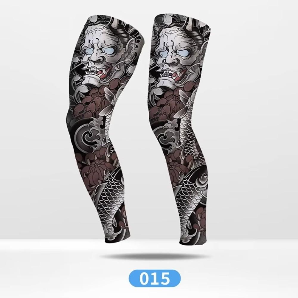 1 Paar Elastische Beencompressiehoezen Antislip Kniebeschermers Unisex Hardloop Beenbedekking Zomer