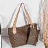 JYL TS Women's Sling Bags  2 Set Tote 108 Hand Hold PU Large Capacity Women Bag