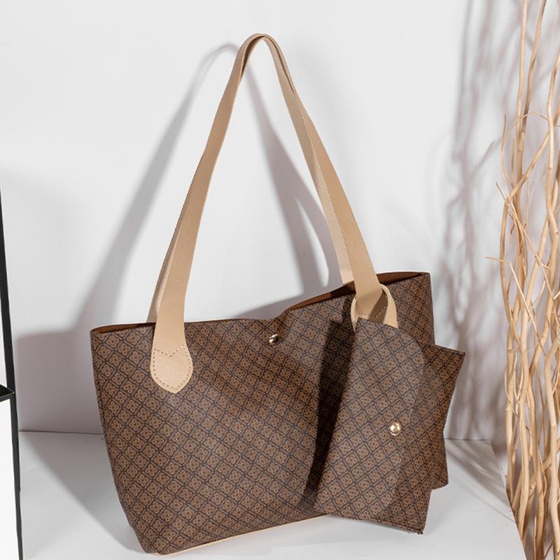 JYL TS Women's Sling Bags  2 Set Tote 108 Hand Hold PU Large Capacity Women Bag