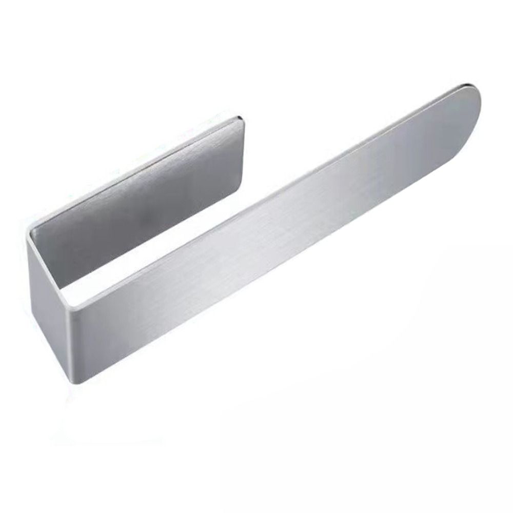 

Kitchen Wall Mount No Drilling Bathroom Accessories Towel Bar Towel Rack Paper Holder Towel Ring 37CM серебряный