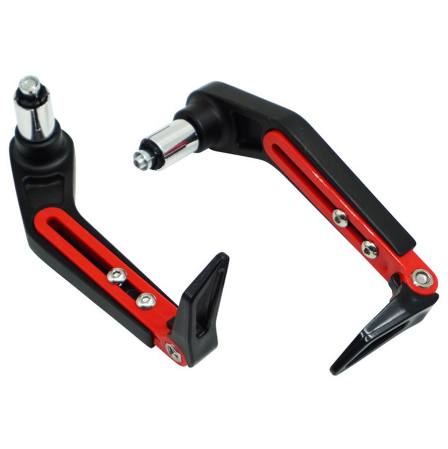 2PCS Aluminum 22mm Motorcycle Levers Handguard Brake Clutch Handlebar Protector