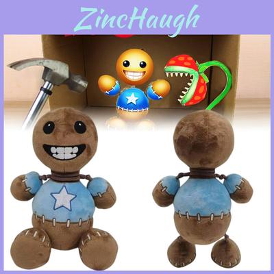 Kick The Buddy Plush Toy Crystal Soft Fur, Brown, 30cm Height, Pp Cotton Filling