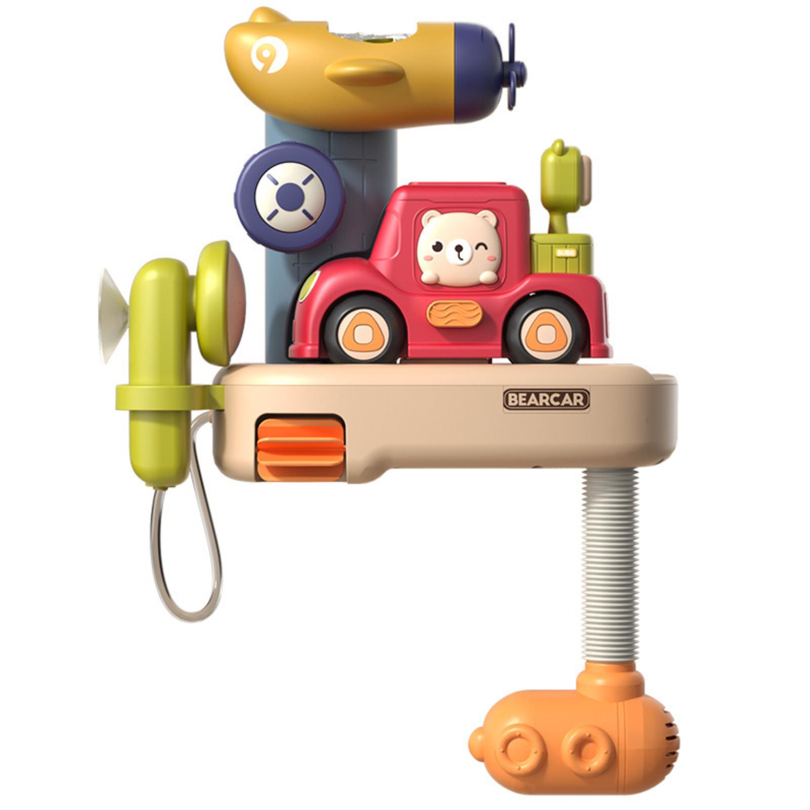 Bathroom Parking Lot Water Sprayer Windmill Baby Electric Shower Water Play Toy One Size