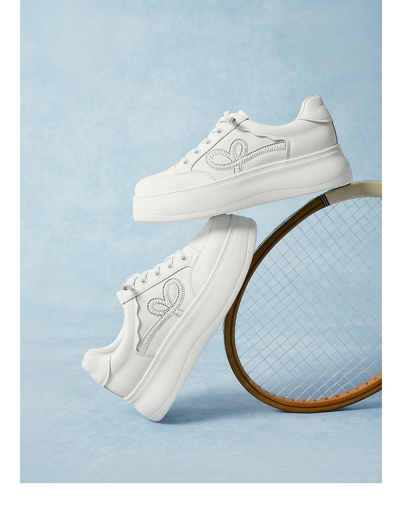 TATA/She's 2026 Spring Shopping Mall Same Fashionable Casual Thick Soled Board Shoes New Style