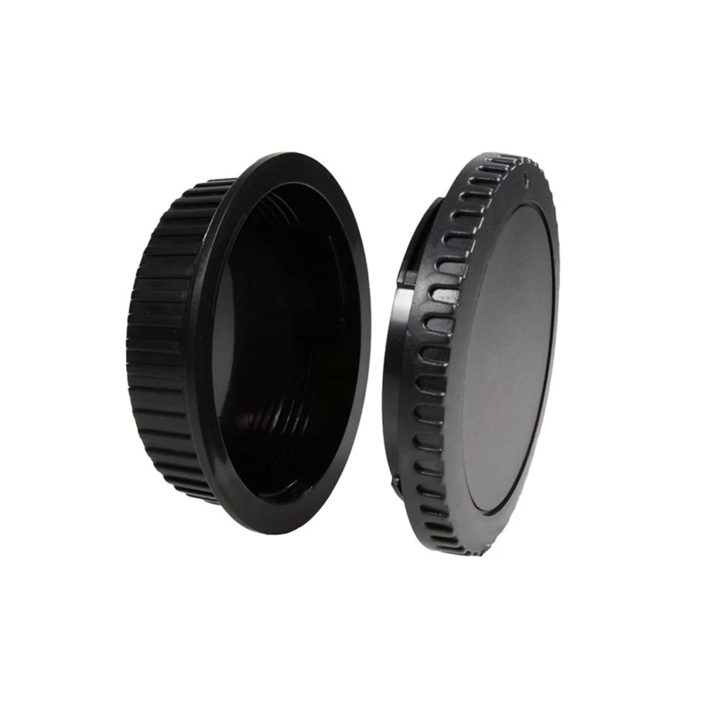 Audiophile Body Caps Lens Rear Covers for Canon EOS Series Cameras with EF and Mount Lenses of 2 & EF-S (Set Pairs)