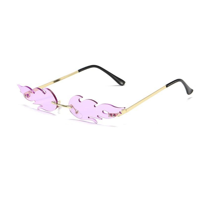 JYL TS Sunglasses Frameless Crystal Diamond UV/9041