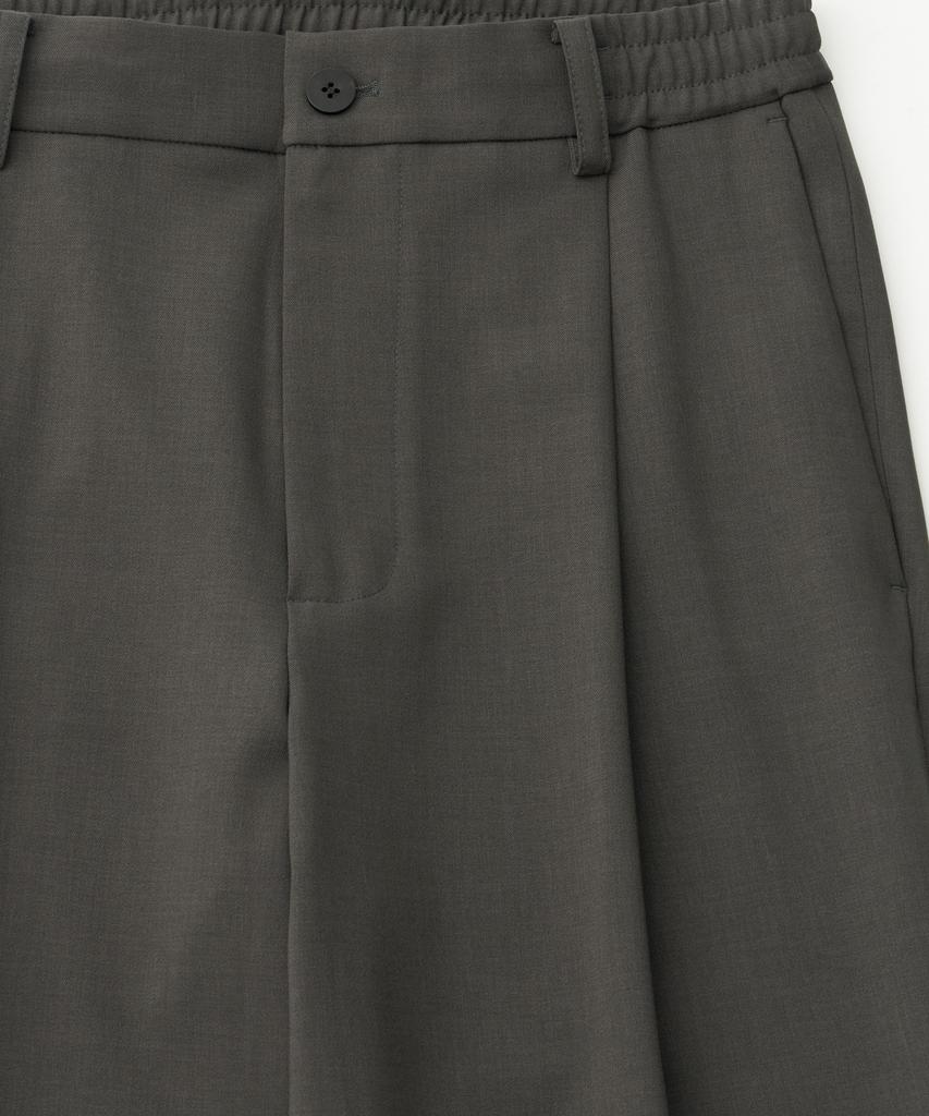 ANOTHER OFFICE Habana Banded Slacks (Alloy-Gray)