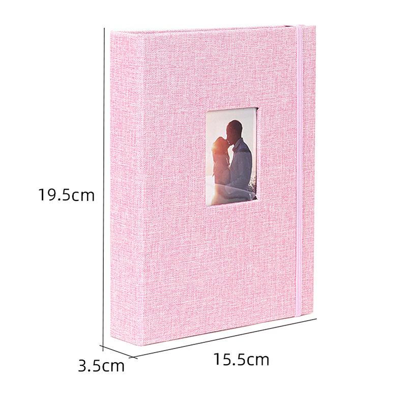 1 Piece For Photo Album Instant Picture Case Storage 3 Inch 208 Pockets For Fujifilm Instax Mini Film 8 Instax Album