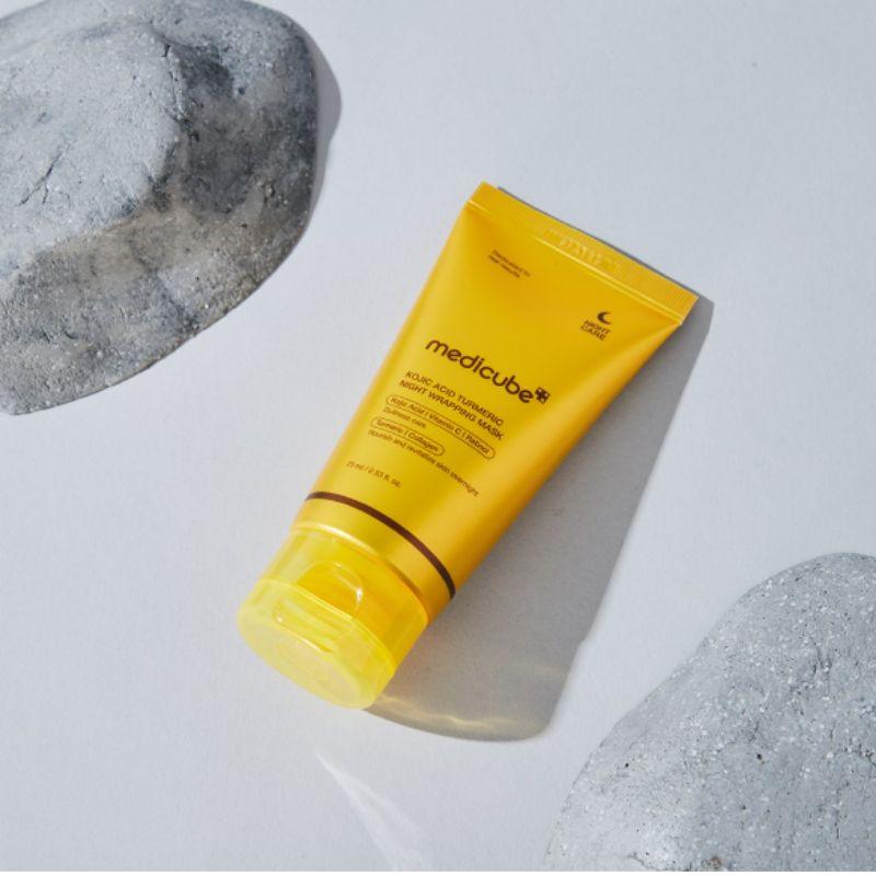 MEDICUBE Kojic Acid Turmeric Night Wrapping Mask 75ml