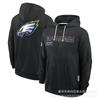 Buffalo Bills Hoodie Men Streetwear Loose Fit Graphic Sweatshirt Hip Hop Casual Pullover