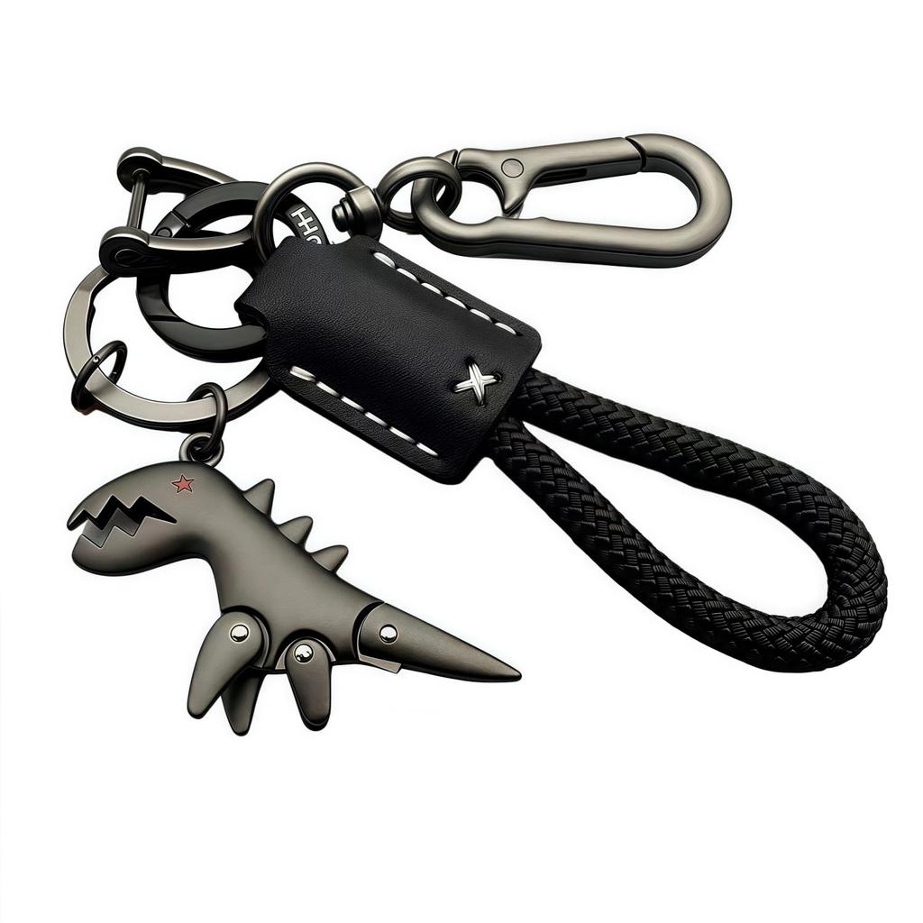 Qianheng Keychain, Car, Key Case, Keychain, Carabiner, Bicycle, Key Holder, Stylish Bike Key Ring Included, Unisex, 04