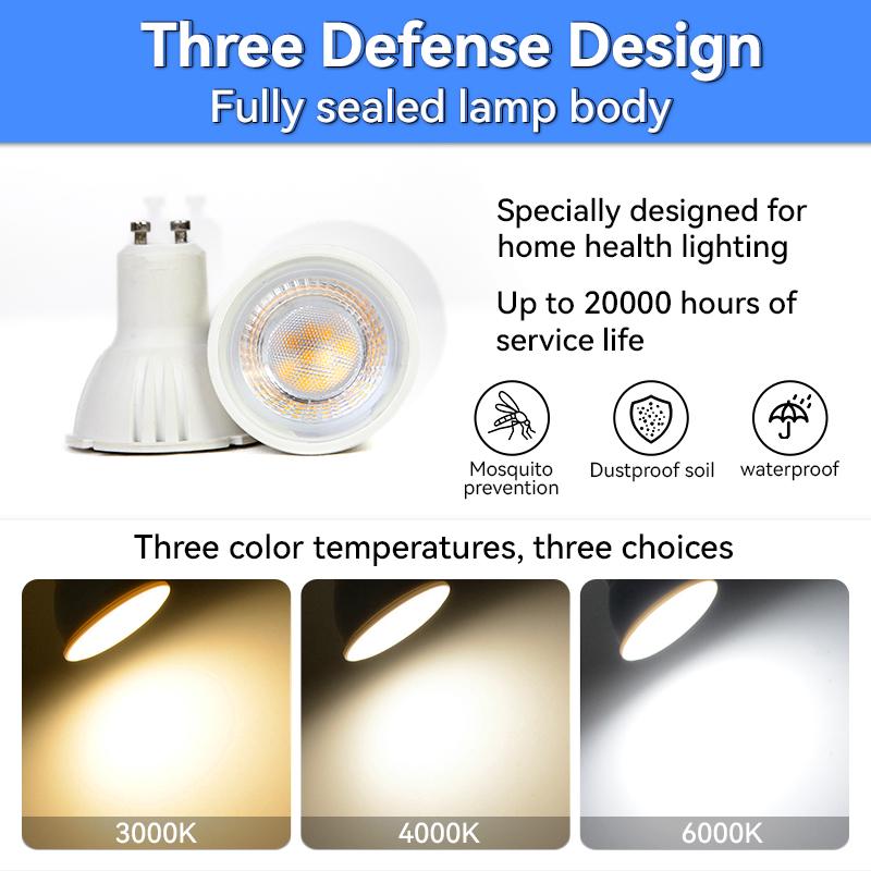 GU10 Track Light Set No Bulb Led Spotlight 110-265V Track Lighting Lamp Clothing Store Shop Kitchen Home Decor Indoor Lighting Fixture