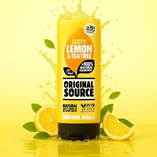 Original Source Shower Gel 250ml (Choose 1 of 3 Flavors) (Mint Tea Tree/Lemon Tea Tree/Coconut Shea Butter)