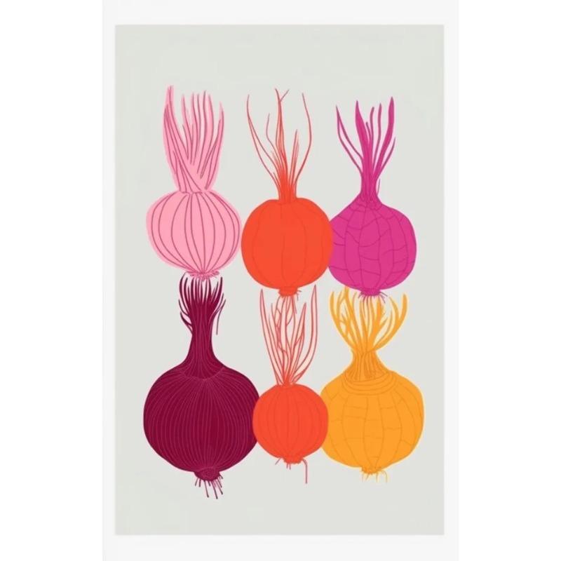 Mercato Frutta Verdura Limone Fragola Papaia Cibo Poster Pittura su Tela Arte Murale Immagini Cucina Casa Ristorante Decorazione
