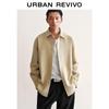 UR Men's Retro Lapel Button-Front Shirt