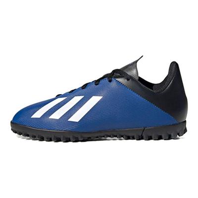 X 19.4 Turfschuhe Rutschfest Stoßdämpfend Langlebig Niedrig geschnitten Kinder Fußballschuhe Kinder Schuhe Blau Schwarz Weiß FV4662