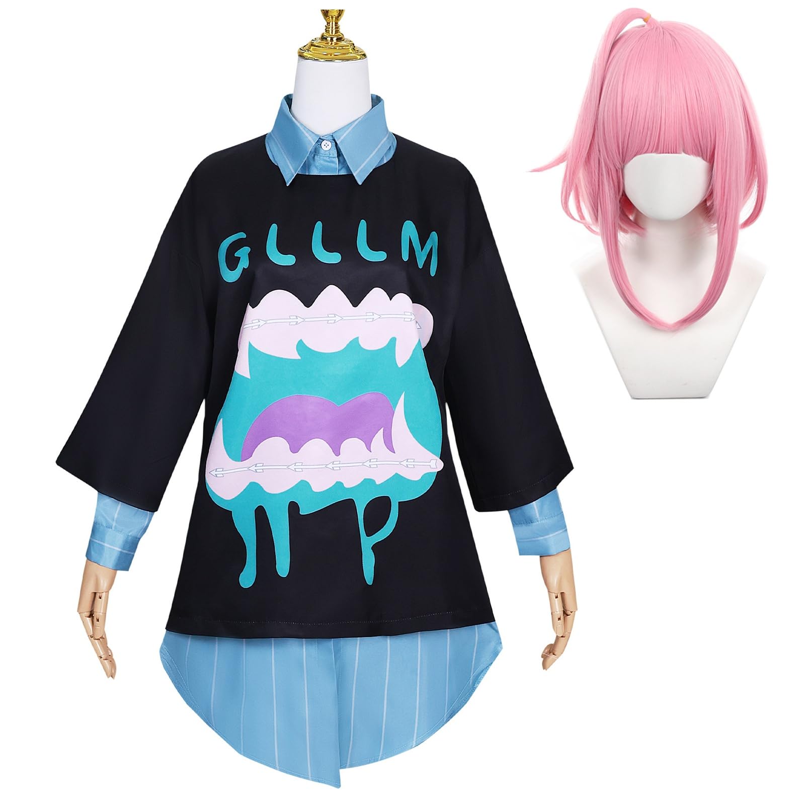 

Косплей Киви Ватасэ Рюгасаки Нокс Ночная Медуза Взрослый Школьное Мероприятие Сценический Костюм Косплей Ватасэ Парик Размер [Отличное Качество] Парик, Костюм, Костюм,