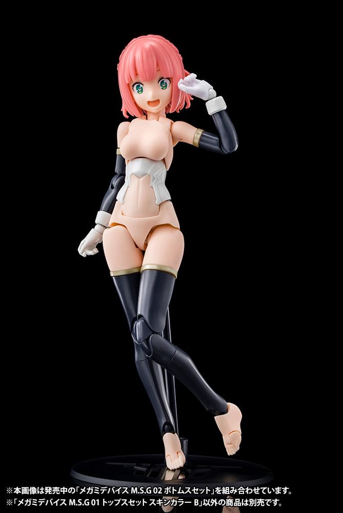 Kotobukiya Megami Device 01 Tops Skin Color Approximately 20mm Scale Plastic Model M.S.G Set, B, Tall, 1/1