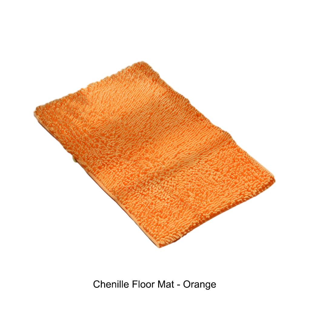 Absorbent Bathroom Mat - Soft Texture Machine Washable No Loose Thread Floor Mat Bath Mat Bath Rug